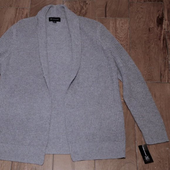 INC Concepts international Mens Grey Shawl Collar Sweater XL - Picture 4 of 6